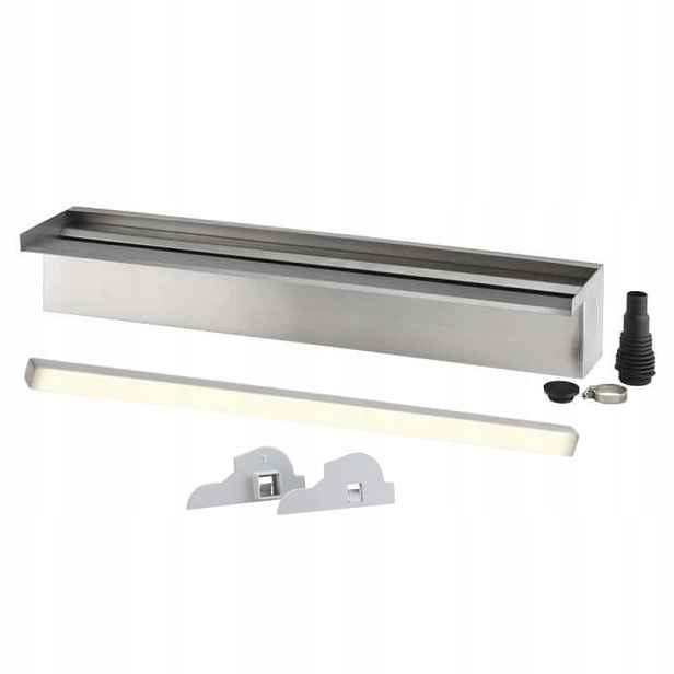 Sada Oase Waterfall 60 – vodopádová výlevka 60 cm s osvětlením
