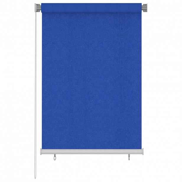 vidaXL Venkovní roleta 105 (Š) x 140 (V) cm modrá HDPE