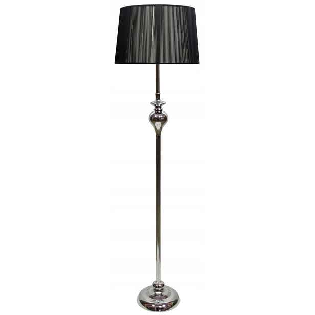 Stojací lampa s textilním stínidlem Candellux Gillenia
