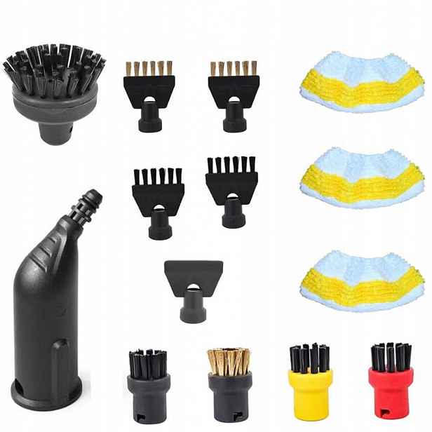 Sada Kartáčových Nástavců Pro Karcher Easyfix SC1 SC2 SC3 SC4 SC5 Mikrovlákno