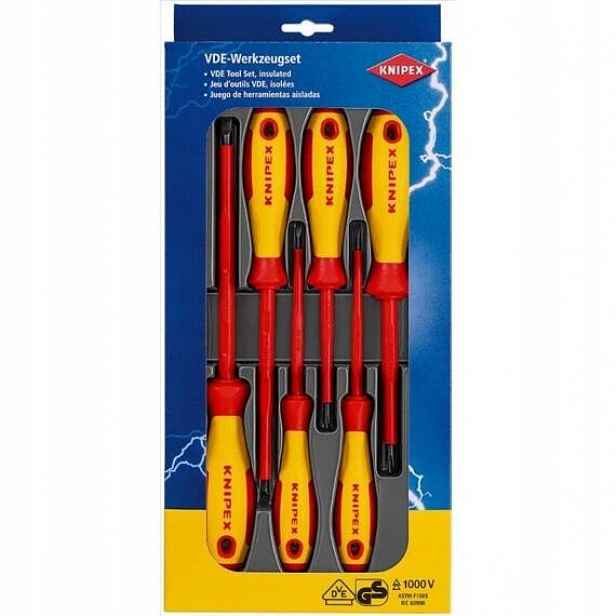 Knipex sada šroubováků Vde 1000V, Pl+ph, 6-dílná, Din En/iec 60900, 002012V
