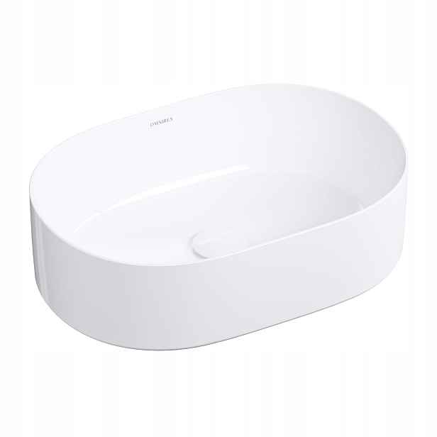 Omnires Mesa umyvadlo 46x31 cm oválné na desku bílá MESA460BP