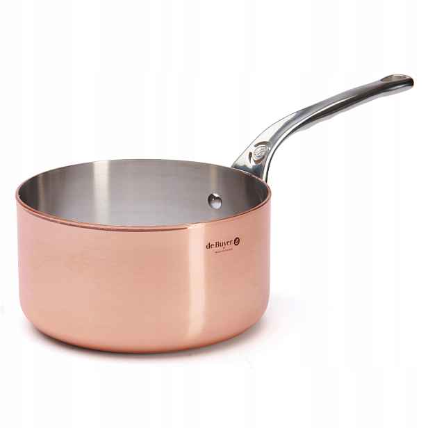Prima Matera Rendlík měděný rovný vysoký 20 cm De Buyer