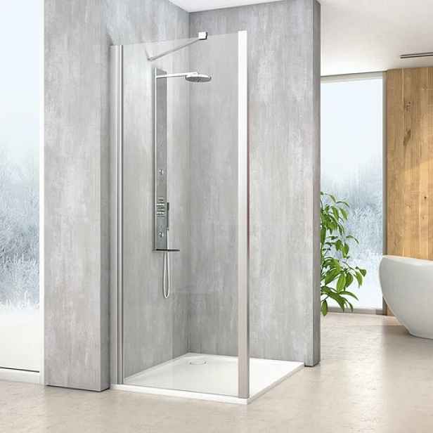 Boční zástěna ke sprchovým dveřím 90 cm Roth Melina Line MI FXP 090200 VPE