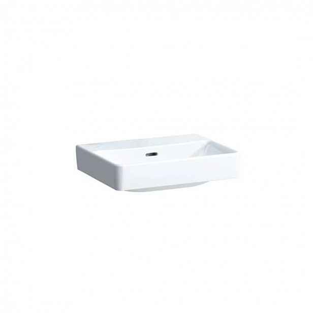 Laufen Pro S - Umývátko, 45x34 cm, bez otvoru pro baterii, s LCC bílá H8159614001091