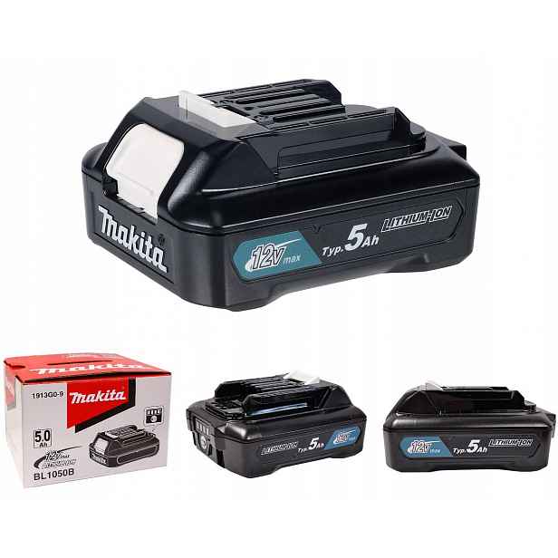 Makita Akumulátor Baterie 5Ah 12V Cxt BL1050B 1913G0-9