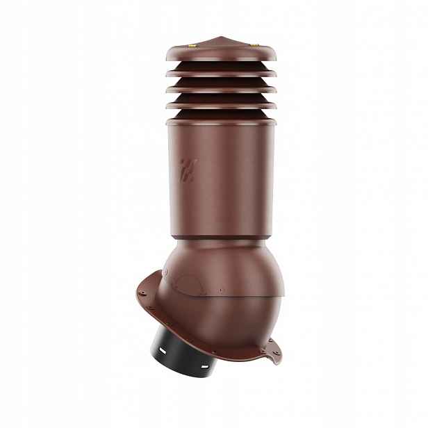 větrací komín Izolovaný HiVent fi125 Blachodachovka Bronz 8017