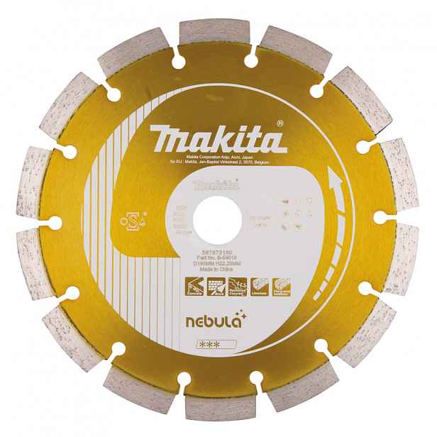 Kotouč Makita Diamantový 180 MM Nebula B-54019