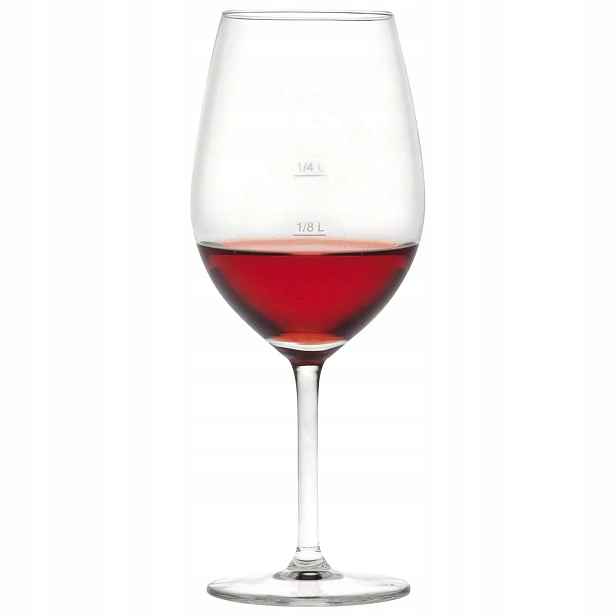 Sklenice na víno Royal Leerdam L´Esprit 530 ml cejch 1/4 l 1/8 l 6 ks