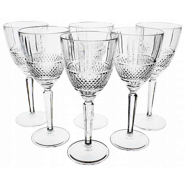 Křišťálové skleničky na bílé víno Rcr Brillante 230 ml 6 ks