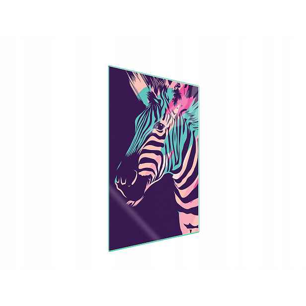 7v1 Skleněná Krájecí Deska 35x52 Zebra
