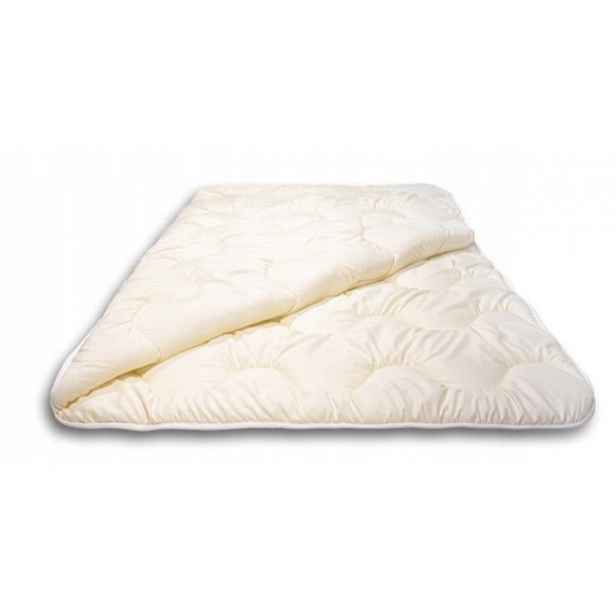 Celoroční Přikrývka 200 X 200 CM Ecru Měkká Teplá Antialergická Produkt Pl