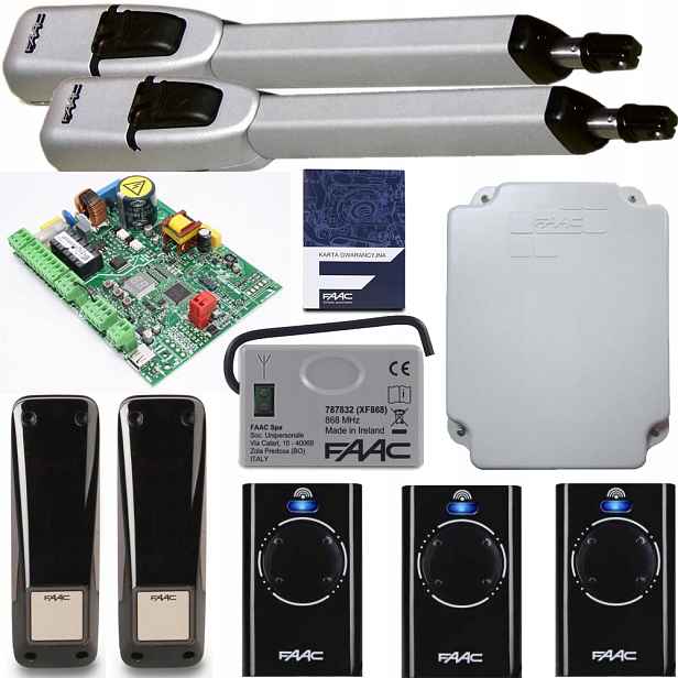 Sada Automatizace Pro Brány Faac 415 3x Pilot