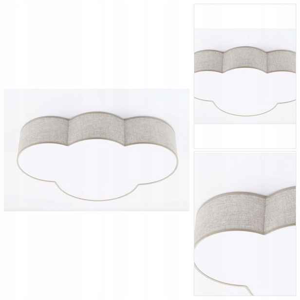 Stropní béžová Cloud čtyři zdroje, moderní styl nad stůl Tk Lighting
