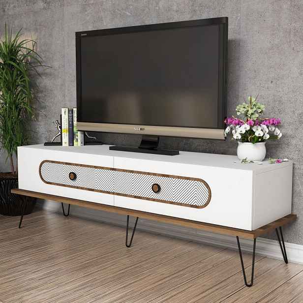 TV stolek Ekol - White