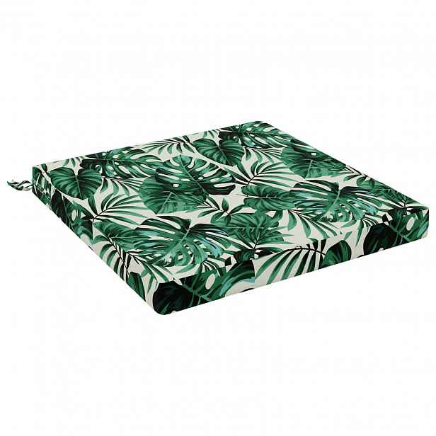 vidaXL Polstr s jedním kusem SOEST 100% polyester Vzor listů