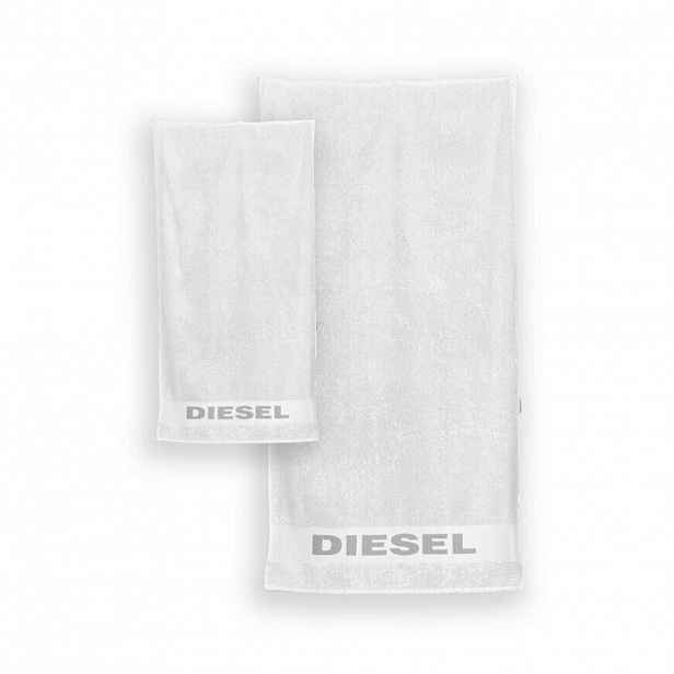 Diesel SADA RUČNÍKŮ A OSUŠEK, bílá