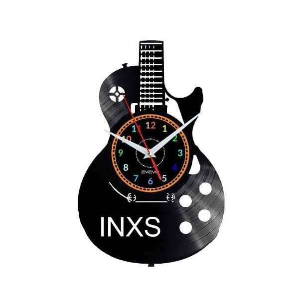 Inxs Dárek Originální dekorace do domu Hodiny z vinylové desky