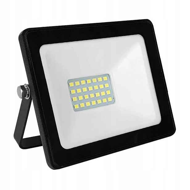 Led venkovní reflektor Q 20W/12-24V DC/6000K/1760Lm/110°/IP66, černý