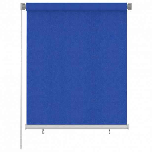 vidaXL Venkovní roleta 125 (Š) x 140 (V) cm modrá HDPE