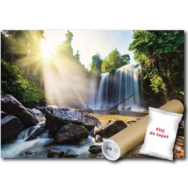 Vinylová fototapeta vodopád krajina 152x104