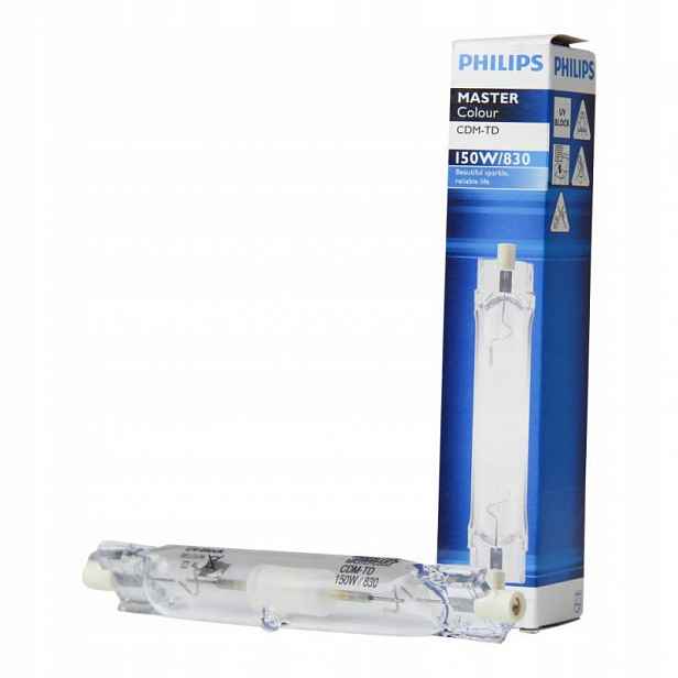 Metalhalogenová žárovka Philips Cdm-td 150W 830 Rx7s lampa MasterColour