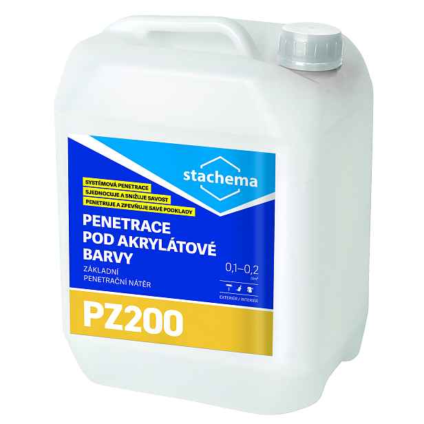 Penetrace akrylátová Stachema PZ200 mléčně bílá 5 l