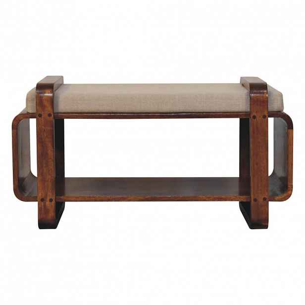 Artisan Furniture NOČNÍ STOLEK Levitate, nástěnný, 1 zásuvka, 1 otevřená přihrádka, béžový