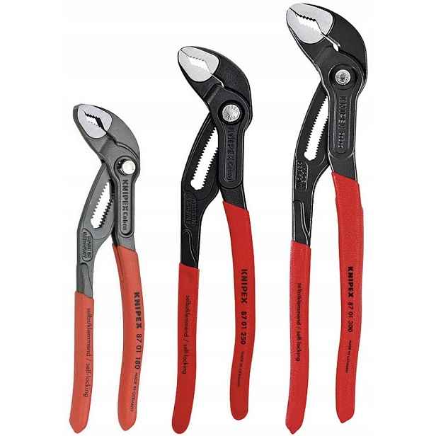 Sada nastavitelných kleští na trubky Cobra 00 20 09 V02 Knipex