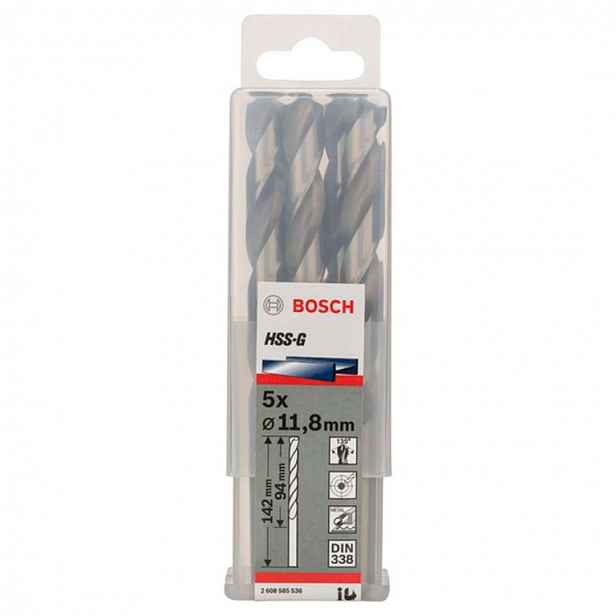 Bosch - Sada vrtáků do kovu, 11,8x142 mm, 5 ks 2608585536