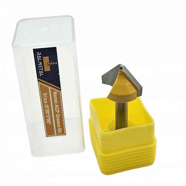 Fréza Vhm pro zalamování Dibondu Alucobond 90 ° 6 x 20 mm