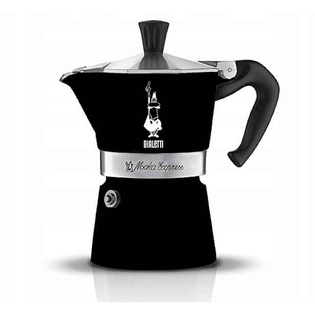 Bialetti Moka Express černá, velikost: 6 porcí