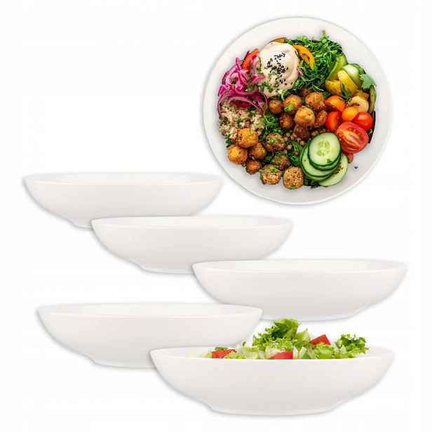 Hluboké porcelánové talíře sada 6 kusů Altom Design Bella 20 cm