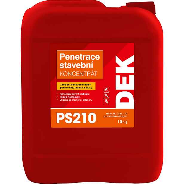 Penetrace stavební koncentrát DEK PS210 10 kg