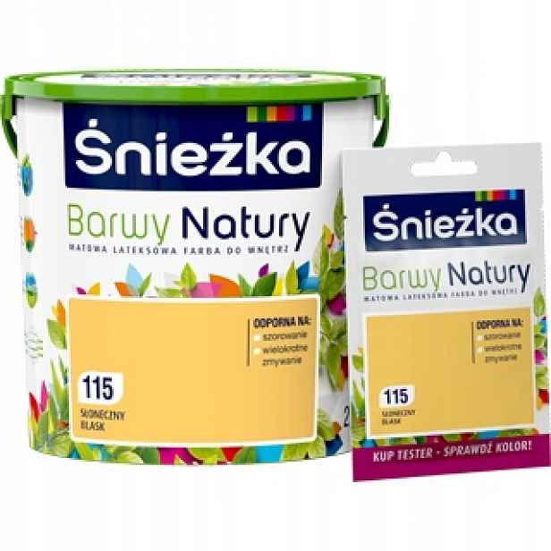 Śnieżka Barvy přírody sluneční lesk 115 5 l