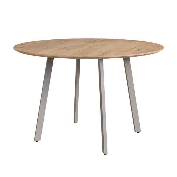 Vicco JÍDELNÍ STŮL Halvar Greige 120 x 120 cm