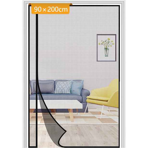 Moskytiéra 90 x 200 cm vlevo/vpravo bez vrtání