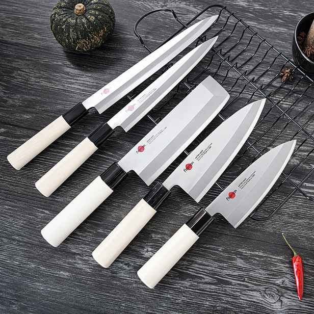 Nůž Deba Fissman Kensei Hanzo 15 cm pro ryby Ocel AUS-8