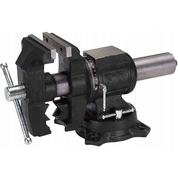 Víceúčelový otočný svěrák 125 mm Magnus Otočný Dílenský Svěrák