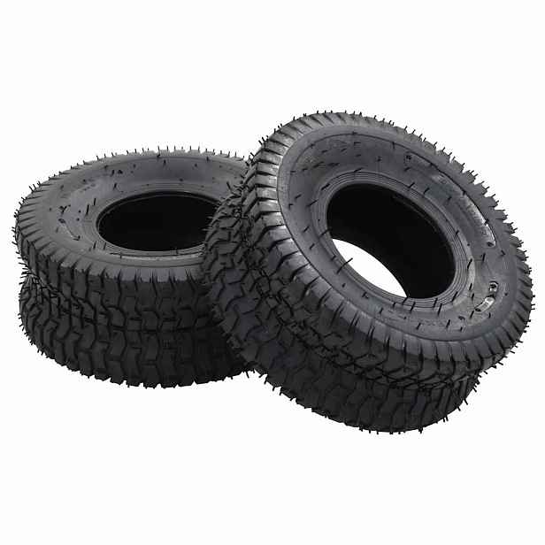 vidaXL Pneumatiky pro kolečko 2 ks 15 x 6.00-6 4PR guma