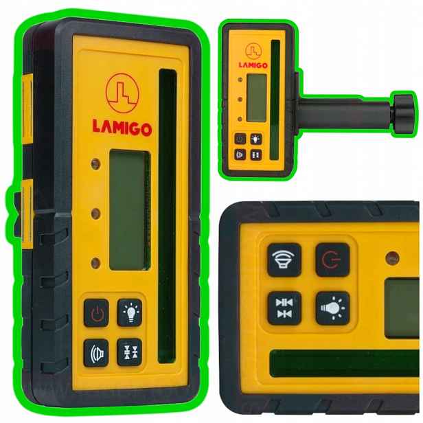Detektor pro rotační lasery se zeleným paprskem RC600G Lamigo Přijímač