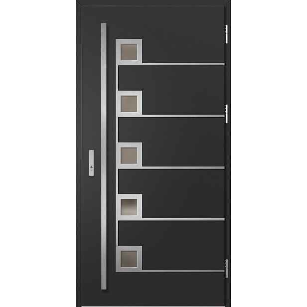Ocelové vchodové dveře SAMEDAN 5