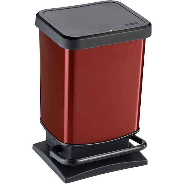 Odpadkový koš Rotho Paso 20 l červený