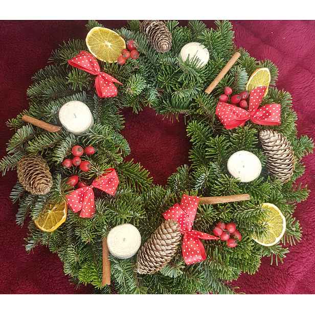 Věnec dekorace, Advent, Vánoce [19]