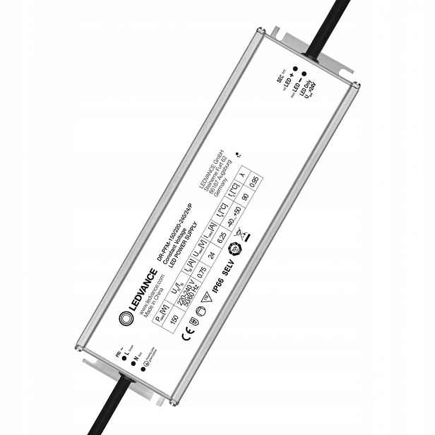 Hermetický stejnosměrný napájecí zdroj pro Led pásky 150W 24V DC IP66 Ledvance