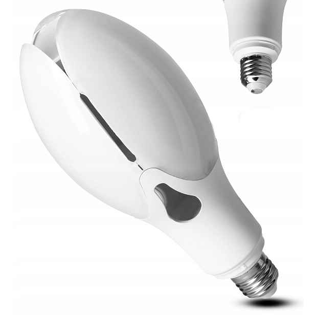 Led žárovka E40 IP20 80W 4000K pro průmyslové pouliční osvětlení extra silná