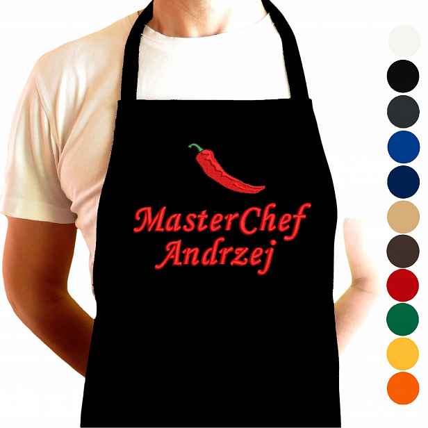 Originální dárek pro Andrzeje k narozeninám Fartuch MasterChef