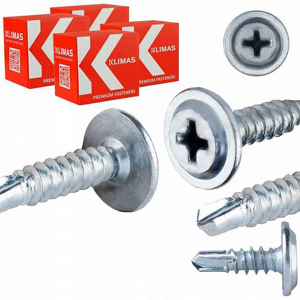 Samovrtné podložky 4,2 x 13 mm 4000 ks Klimas Wspc