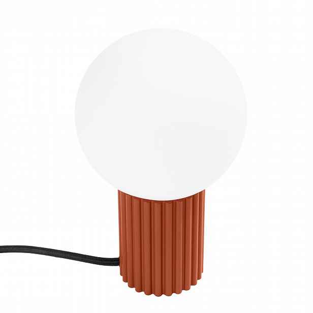 Stolní lampa G9 kulatá červená Moderní matná Halo Sollux
