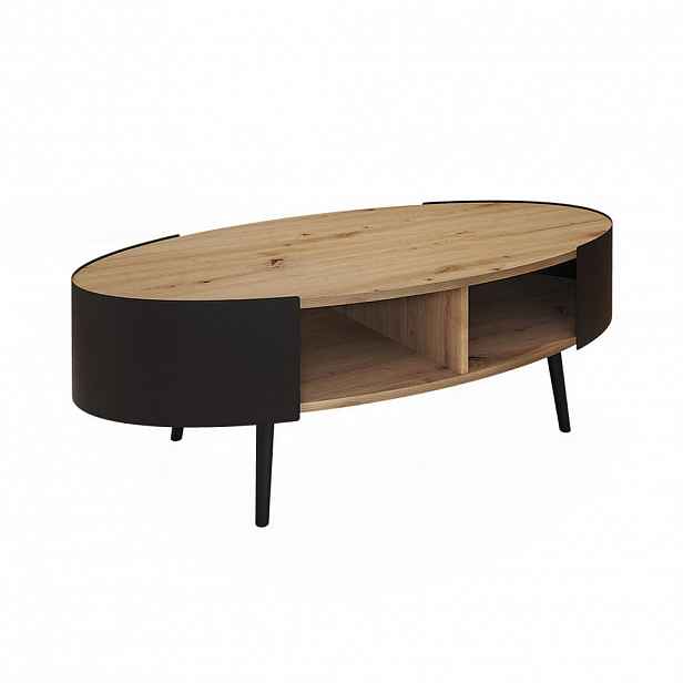 Vicco KONFERENČNÍ STŮL Lofta Černá 120 x 60 cm